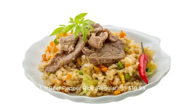 Video thumbnail for Pepper Lunch Menu Price