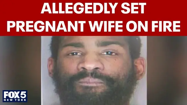 Video thumbnail for Brooklyn man arrested for allegedly setting pregnant wife on fire