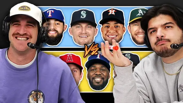 Video thumbnail for Who can draft the most slightly below average lineup? (AL West Edition)