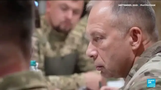 Video thumbnail for Zelensky sacks army chief Oleksandr Syrsky after protests