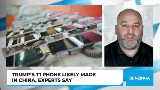 Video thumbnail for Trump’s T1 Phone Likely Made In China, Experts Say