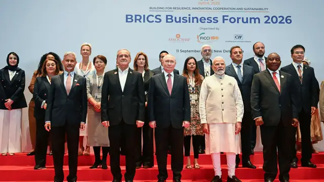 Video thumbnail for BRICS marks 20 years as expanded bloc faces internal rifts