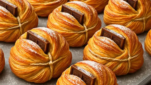 Video thumbnail for German Recipe Shocks Everyone! Few People Know This New Way to Make Croissants! Great Easy Recipe