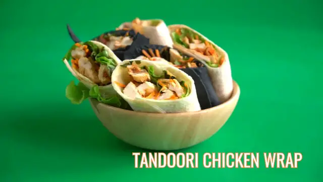 Video thumbnail for Spicy Yummiest Tandoori Chicken Wrap Recipe