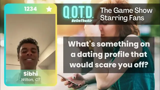 Video thumbnail for Our Favorite Answers: Sibhi has a very... niche dating profile red flag