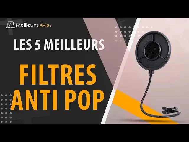 Video thumbnail for ⭐️ MEILLEUR FILTRE ANTI POP - Comparatif 2024