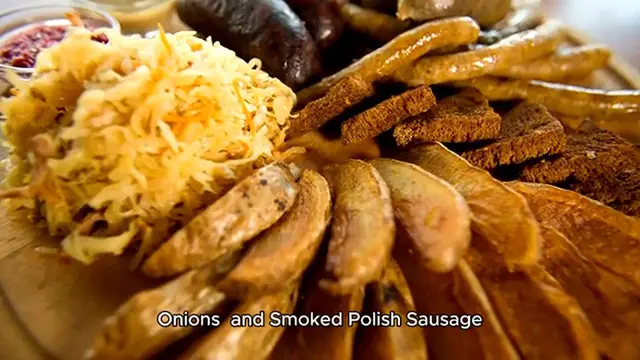 Video thumbnail for Potatoes Onions And Smoked Polish Sausage Recipe
