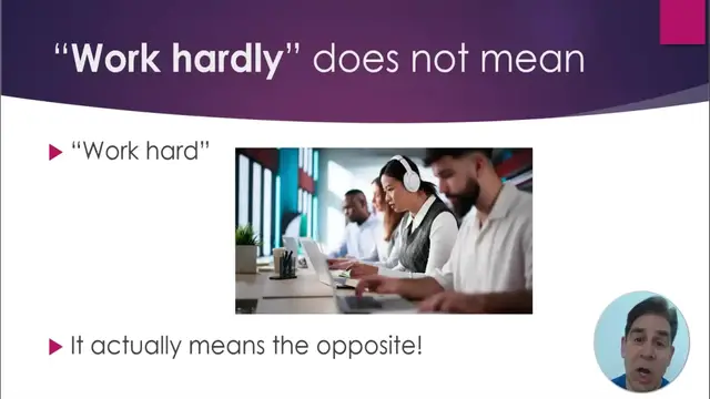 Video thumbnail for Working hardly working