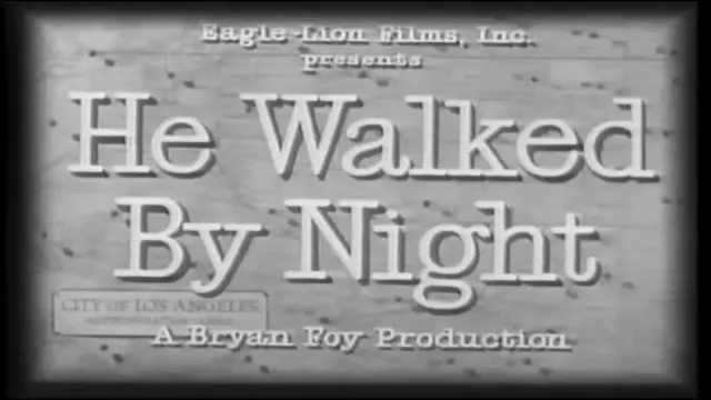 Video thumbnail for He Walked by Night (1946)