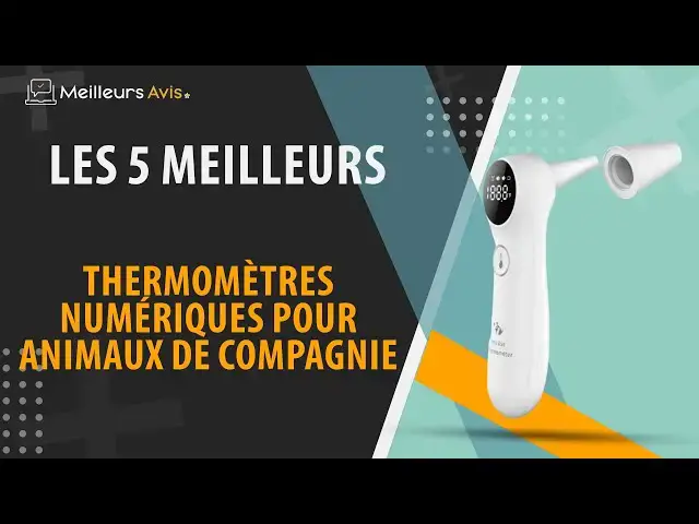 Video thumbnail for ⭐️ MEILLEUR THERMOMÈTRE NUMÉRIQUE POUR ANIMAUX DE COMPAGNIE - Comparatif 2024