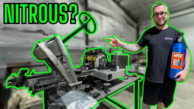 'Video thumbnail for Hayabusa swapped golf cart! WILL IT RUN?'