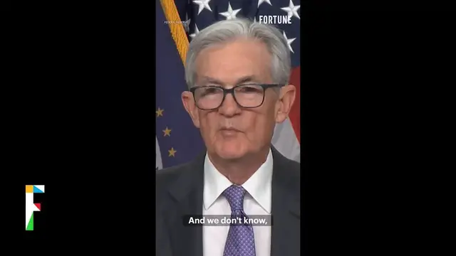 Video thumbnail for Fed Chair says AI is "not showing up in layoffs yet"