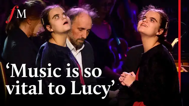 Video thumbnail for How blind 'The Piano' star Lucy speaks through the piano | Classic FM