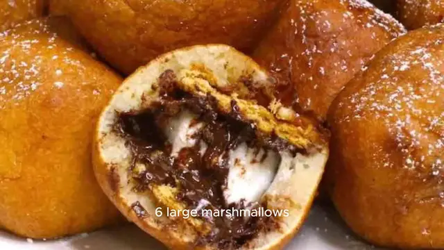 Video thumbnail for Deep Fried S'mores Recipe