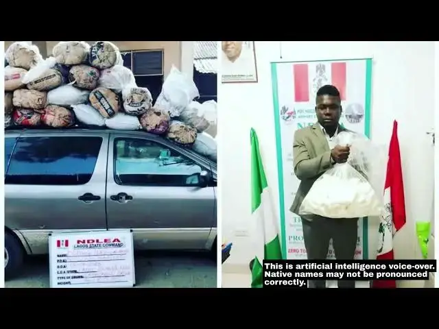 'Video thumbnail for NDLEA Arrests America Citizen With Cocaine Concealed In Condoms Hidden Inside Body Spray Bottles'