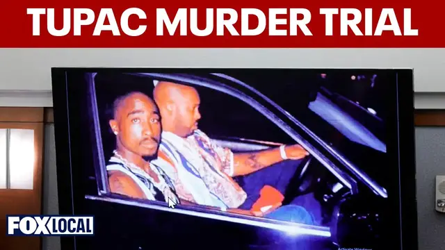 Video thumbnail for Tupac Shakur murder trial opens with witness testimony in Vegas drive-by case