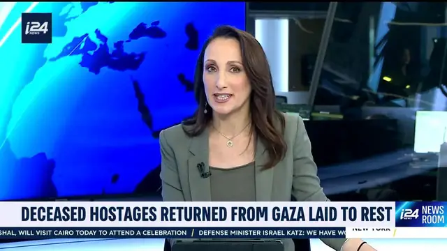 'Video thumbnail for Deceased hostages returned from Gaza laid to rest'
