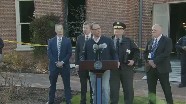 'Video thumbnail for Gov. Shapiro responds to home set on fire while family was sleeping: 'This attack was targeted''