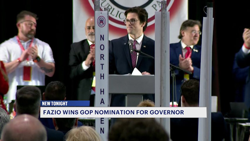 Video thumbnail for Fazio wins Republican nomination for governor in 'landslide' delegate vote
