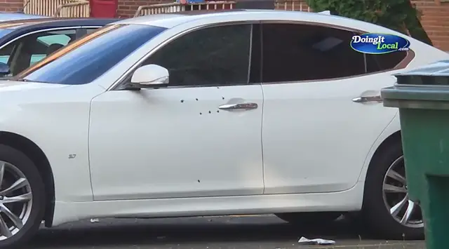 Video thumbnail for Person injured in shooting outside Bridgeport apartment building complex