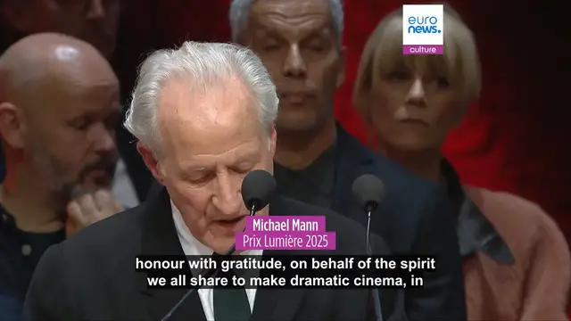 'Video thumbnail for Michael Mann receives the Lumière Award: Tribute and insights on Heat 2'
