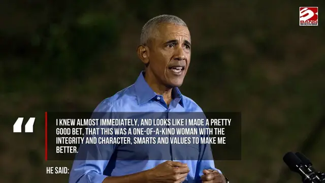 Video thumbnail for Michelle Obama reflects on how her life might have unfolded had she never met Barack Obama