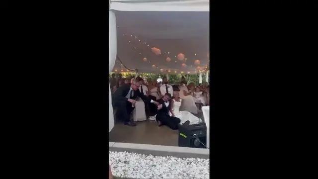 Video thumbnail for Bride and Groom Relive Their Life Story at Wedding Reception