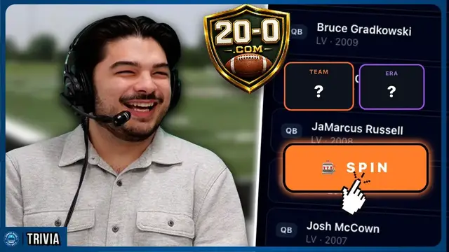 Video thumbnail for We wanted to see who could build a better NFL Roster in the 20-0 Challenge!