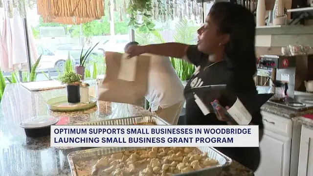 Video thumbnail for Optimum launches grant program to support small businesses in Woodbridge