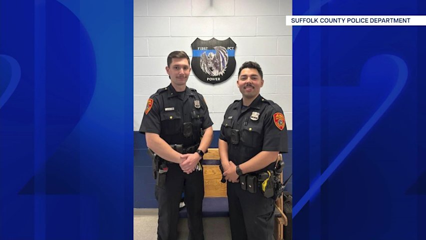 Video thumbnail for Officers restore woman’s pulse after fainting episode in Deer Park