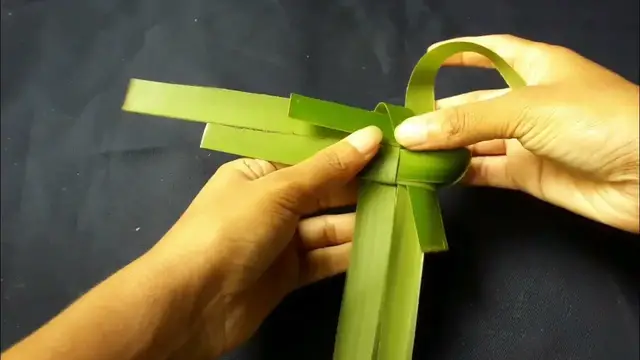 Video thumbnail for coconut leaf craft || coconut leaf craft ideas | /Coconut Leaf Craft Idea🌴/Craft out of natural