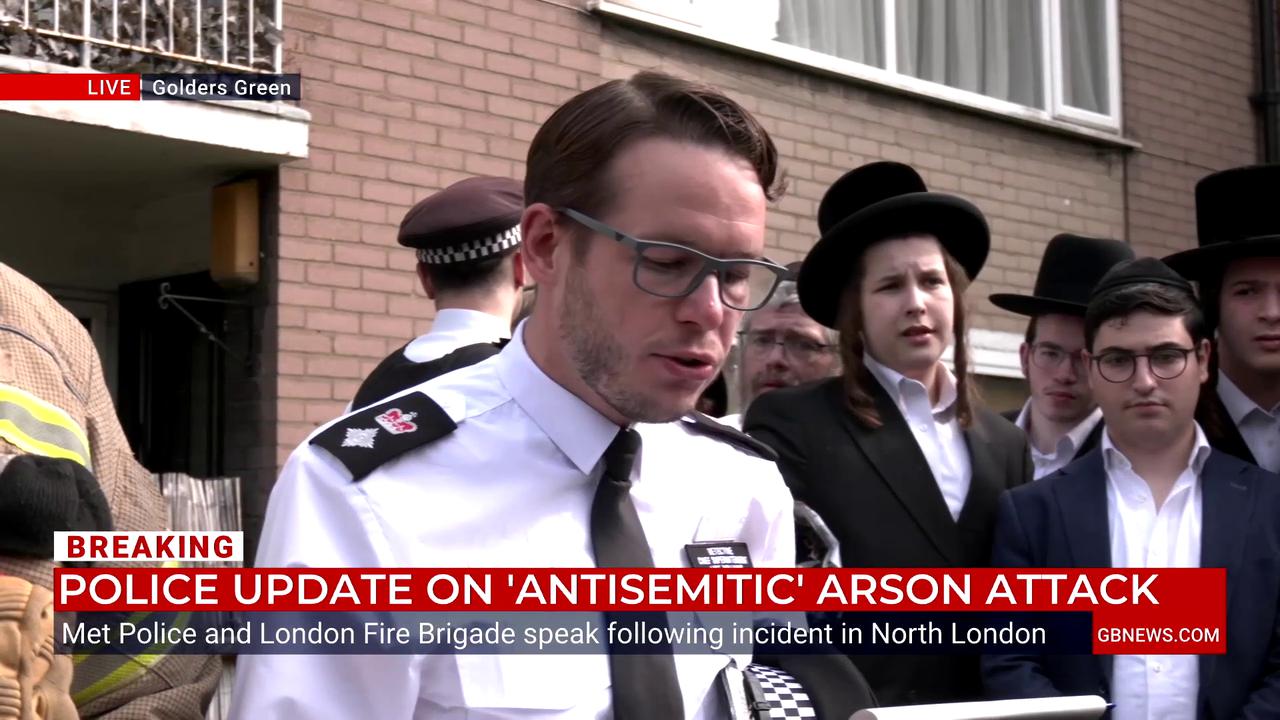 Video thumbnail for Golders Green arson attack investigation being led by counter-terrorism police