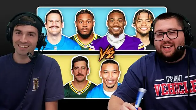 'Video thumbnail for Who can Draft a lineup with the most Fantasy Football Points? (NFC North Edition)'