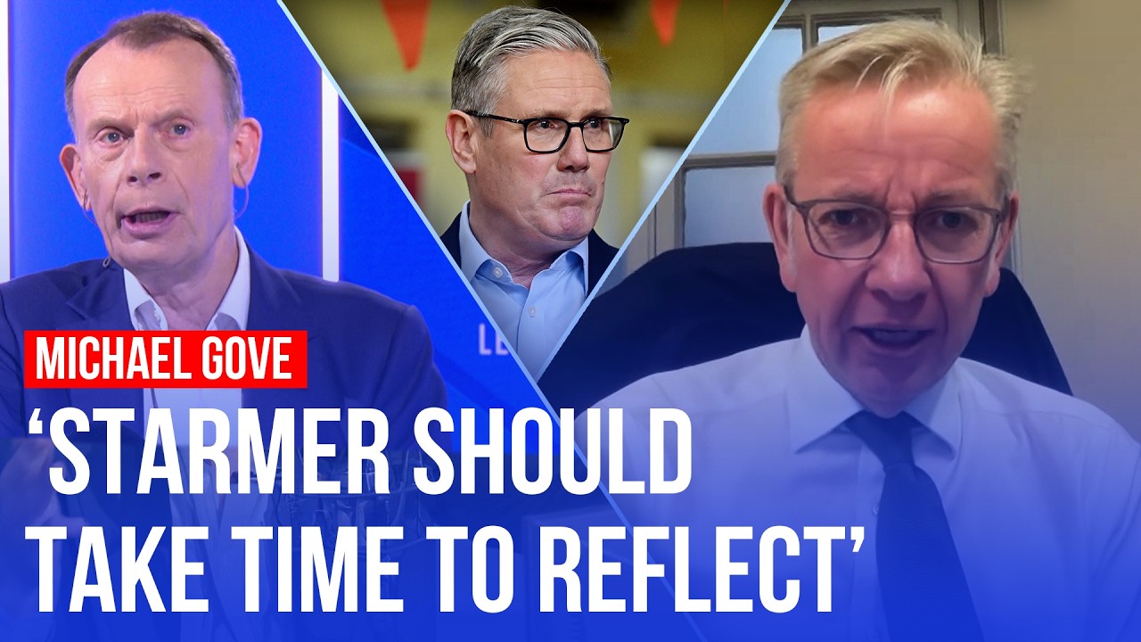 Video thumbnail for 'Don't move too quickly': Michael Gove's advice to Starmer