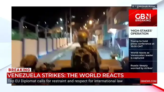 Video thumbnail for Donald Trump 'adhering to China and Russia's way of problem-solving' with airstrikes on Venezuela, security expert says