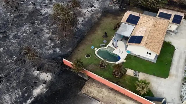 Video thumbnail for Fire evacuees start returning home in France's scorched southwest