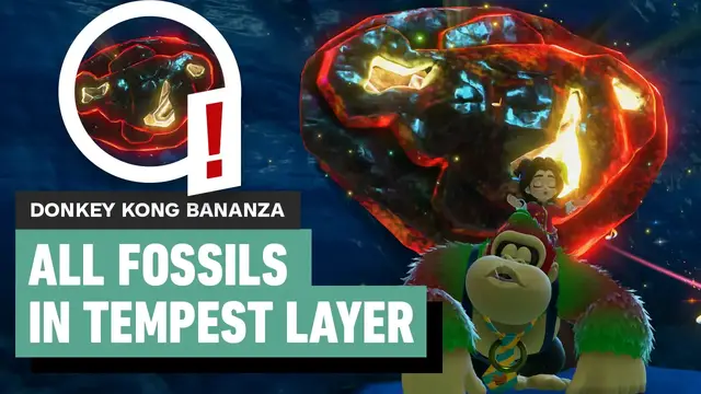 'Video thumbnail for Donkey Kong Bananza - Every Tempest Layer Fossil Location | Rare and Legendary'