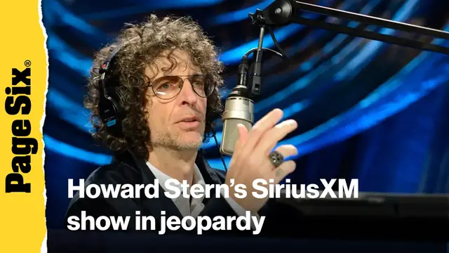 'Video thumbnail for Howard Stern's SiriusXM show in jeopardy as $500M contract nears its end: report'