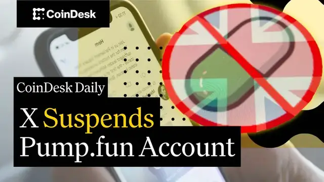 Video thumbnail for Pump.fun and Other Memecoin Accounts Suspended From X