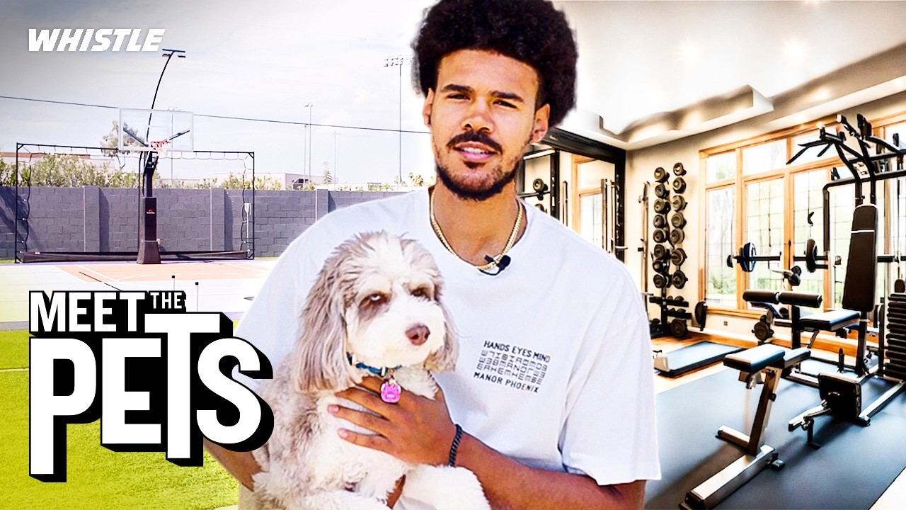 Video thumbnail for Brooklyn Nets Cam Johnson Pet Reveal & Mansion Tour