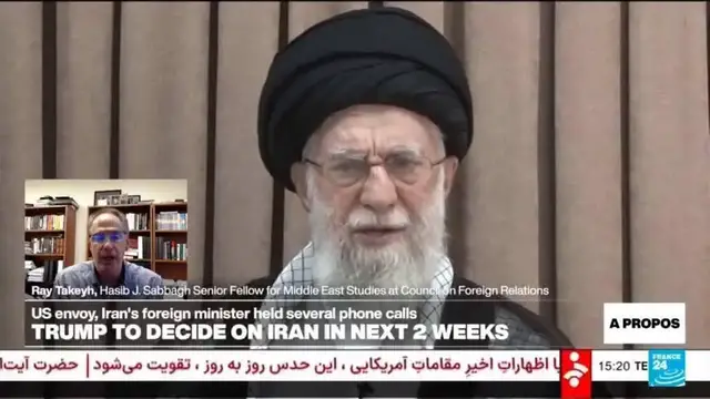 Video thumbnail for Iran has just finished losing a war and is not in a position to dictate terms, analyst says