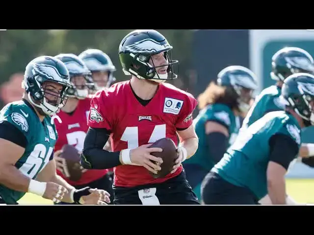 'Video thumbnail for Lord Brunson: carson wentz needs preseason reps? eagles' strategy & potential impact'