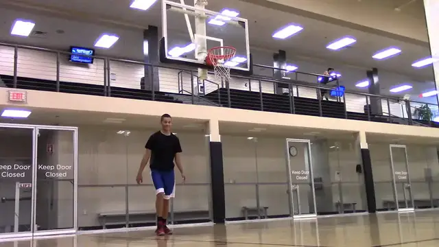 'Video thumbnail for Isaiah Rivera Dunk Session :: 360 Cuffed Dunk and Elbow Hang'