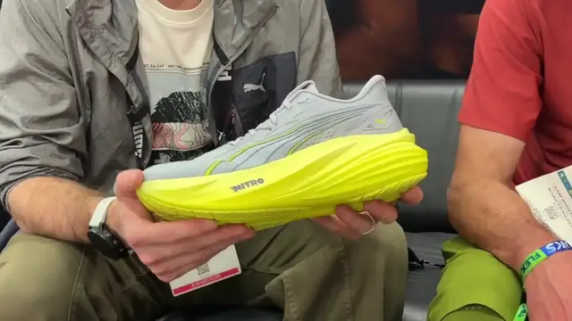 Video thumbnail for Puma introduces the MagMax Nitro 2, their most max cushioned shoe.