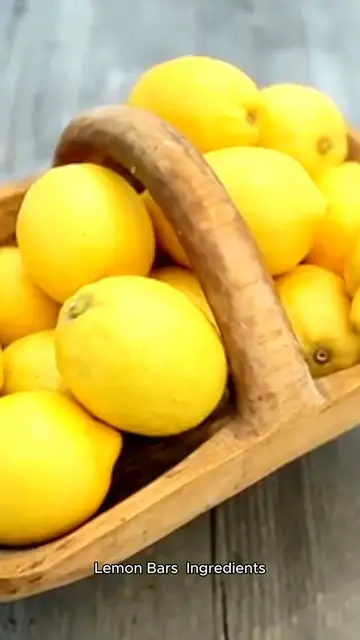 'Video thumbnail for lemon bar recipe'