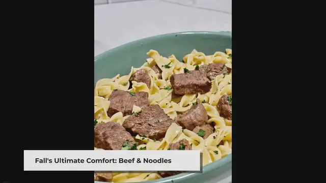 Video thumbnail for Easy Beef and Noodles