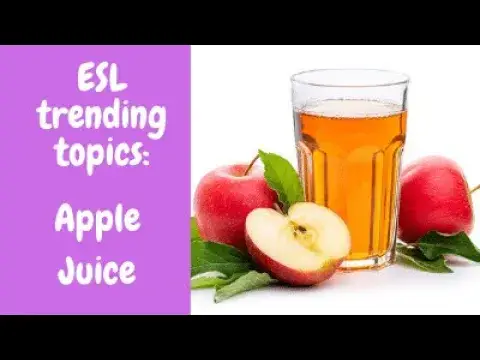 Video thumbnail for Learn English [Trending Topics]: Apple Juice