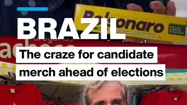 Video thumbnail for Brazil: The craze for candidate merch ahead of elections