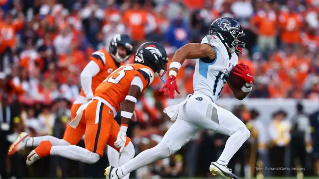 'Video thumbnail for NFL’s kickoff rule change has teams scrambling to adapt with returns up 45%'
