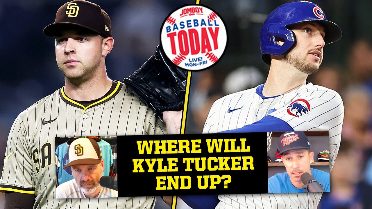 Video thumbnail for Where will Kyle Tucker, Cody Bellinger, and Alex Bregman end up? | Baseball Today